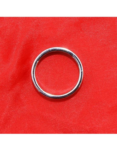 Anello PK - Argentato - Dark line - Diametro 19 mm