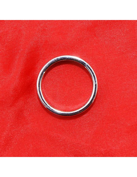 Anello PK - Argentato - Dark line - Diametro 19 mm