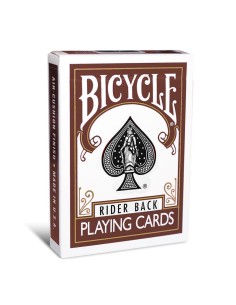Bicycle - Mazzo regolare formato poker - Brown
