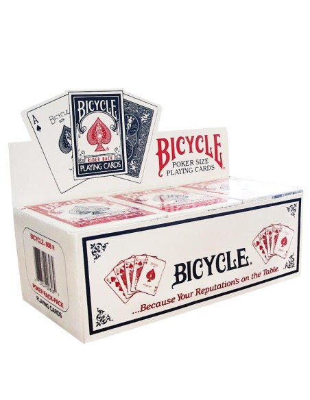 Bicycle rider back formato poker