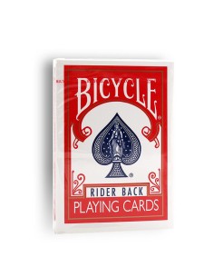 Bicycle - Old case - Formato poker - Dorso rosso