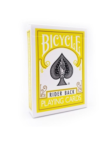 Bicycle - Mazzo regolare formato poker - Yellow