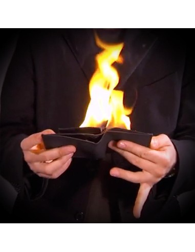 Carta nel portafogli in fiamme