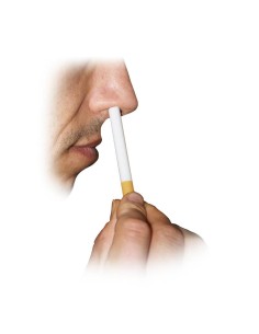 Cigarette Up the Nose