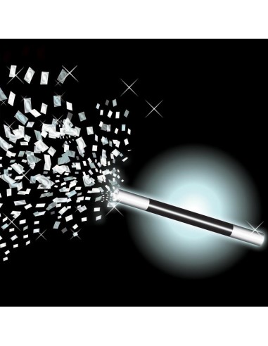 Climax Wand - Coriandoli argentati