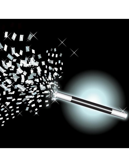 Climax Wand - Coriandoli argentati