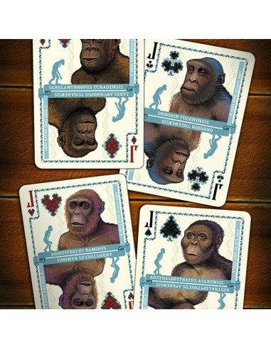Evolution of Mankind Playing Cards