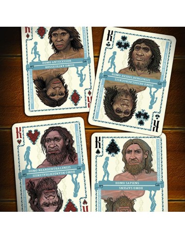 Evolution of Mankind Playing Cards