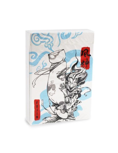 Fujin & Raijin Playing Cards - Blue