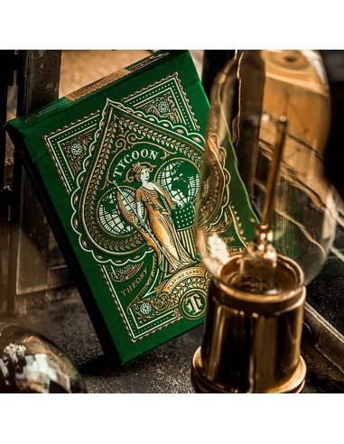 Tycoon Playing Cards Green