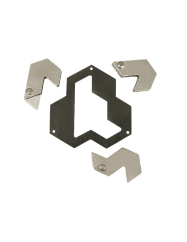 Huzzle Cast Hexagon - Difficoltà difficile