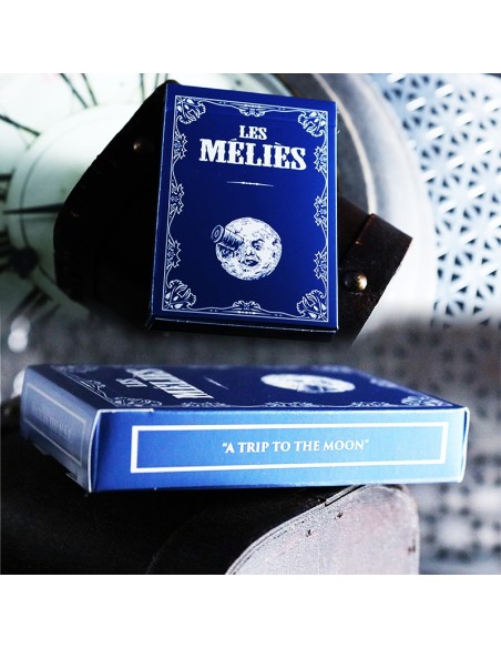 Les Melies Conquest Blue Playing Cards