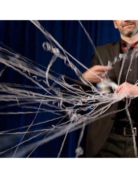 Streamers di carta a forma di cipolla - Bianco - 6 pezzi