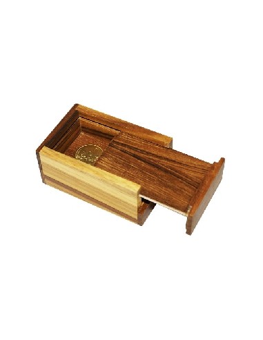 Rattle Box - Legno teak