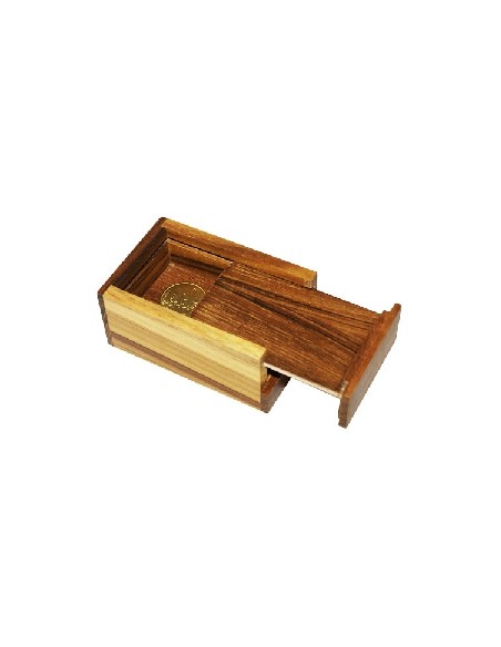 Rattle Box - Legno teak