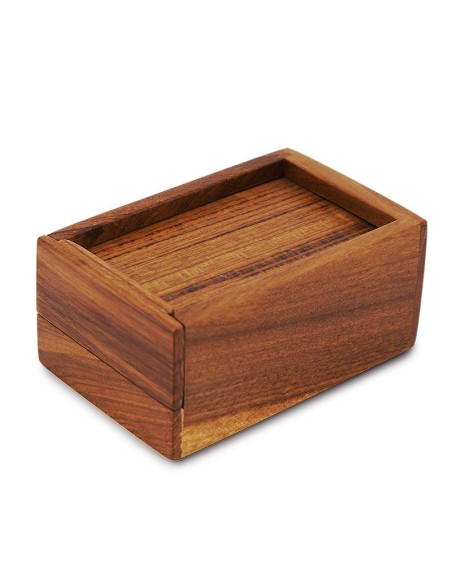 Rattle Box - Legno teak