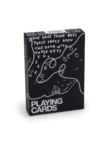 Shantell Martin Playing Cards - Black