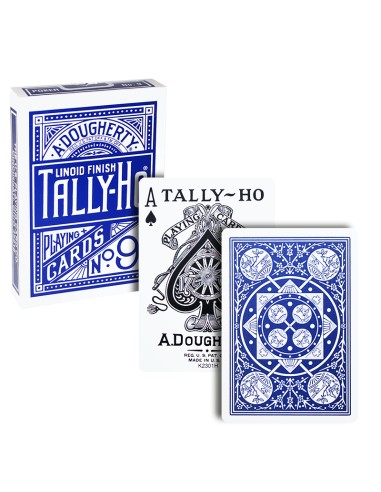 Tally Ho - Fan back - Dorso blu