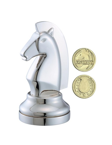 Chess Knight - Silver