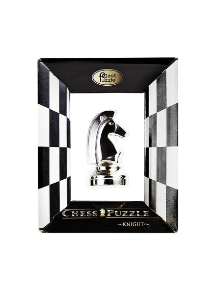 Chess Knight - Silver