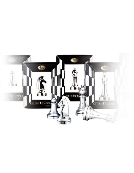 Chess Knight - Silver