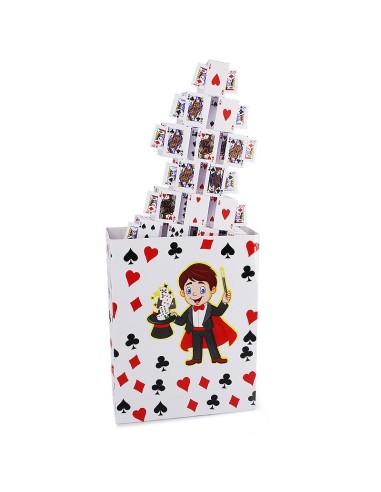 Card Castle from empty Bag