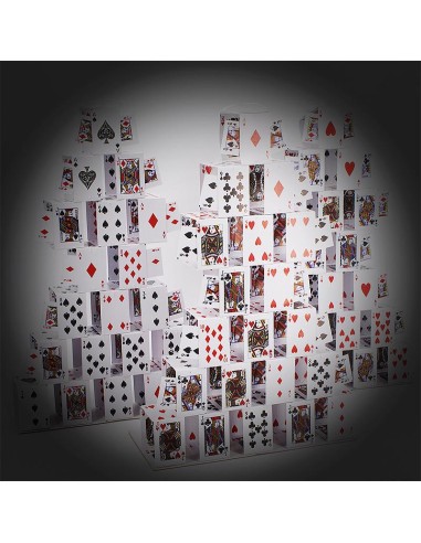 Card Castle from empty Bag