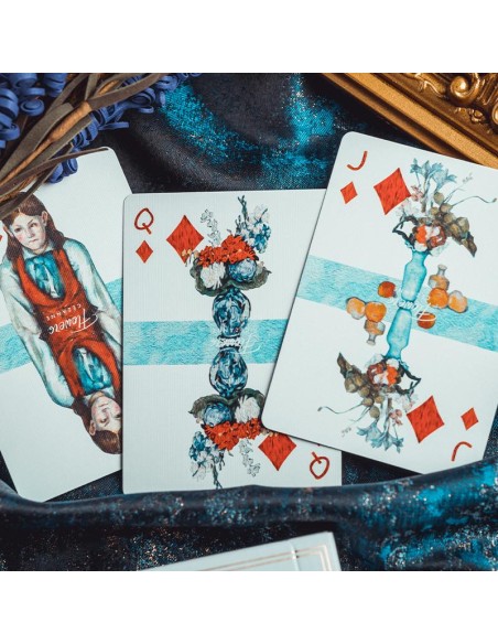 Cézanne Playing Cards - Flowers Rococo