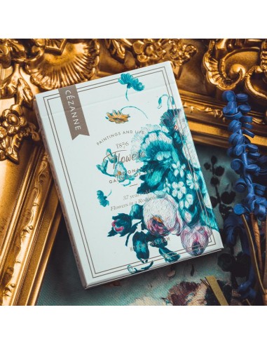 Cézanne Playing Cards - Flowers Rococo