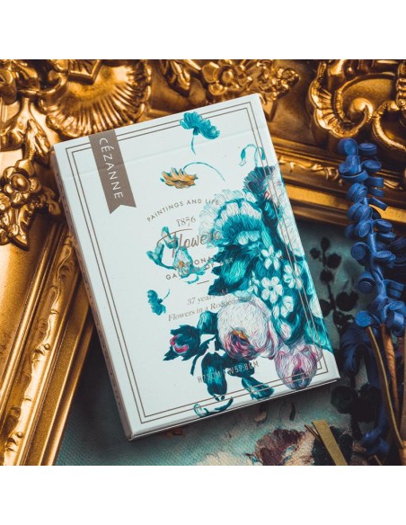 Cézanne Playing Cards - Flowers Rococo