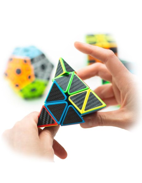 MeiLong Pyramid Carbon Fibre Cube