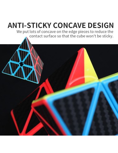 MeiLong Pyramid Carbon Fibre Cube