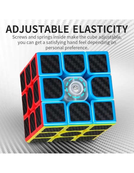 MeiLong 3x3 Carbon Fibre Cube