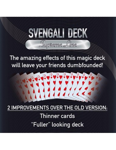 Bicycle - Supreme line - Mazzo Svengali - Dorso rosso