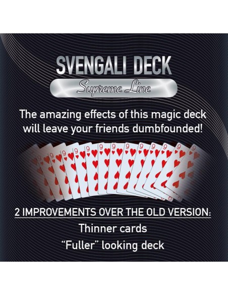 Bicycle - Supreme line - Mazzo Svengali - Dorso blu