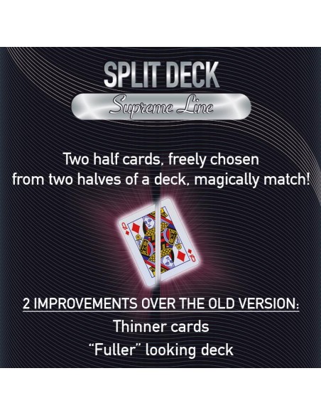 Bicycle - Supreme Line - Split deck - Dorso blu