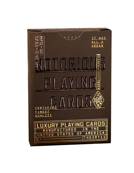 Notorious B.I.G. Playing Cards