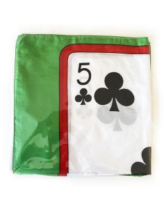 Card Silk - Verde - Cm 60 x 60 - Set di 2 carte