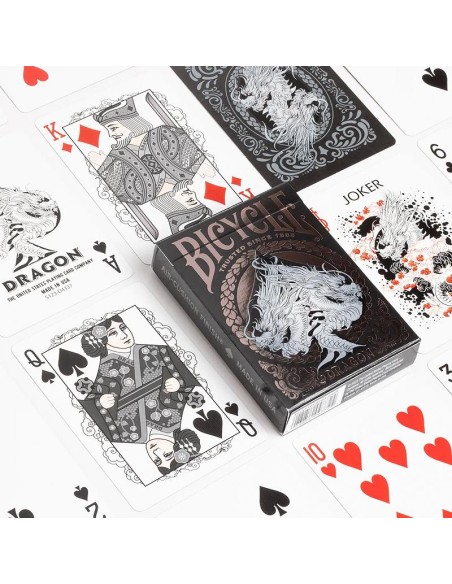 Bicycle - Black Dragon Playing Cards