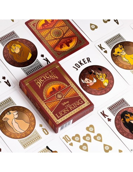 Bicycle - Disney Lion King Playing Cards