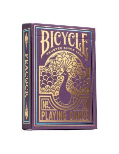 Bicycle - Purple Peacock Playing Cards