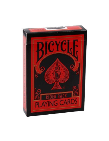 Bicycle Reverse (Red & Black)