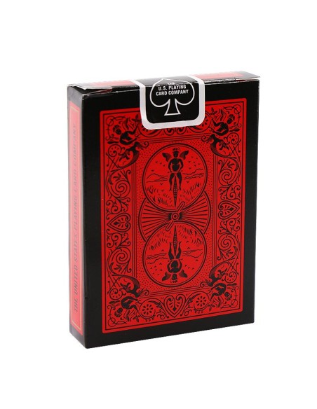 Bicycle Reverse (Red & Black)