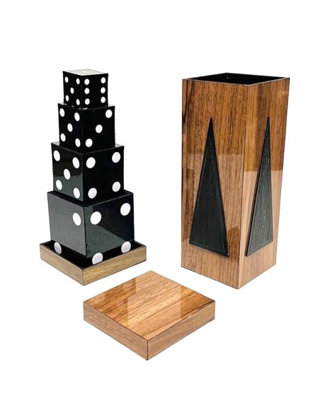 Dice Pyramid  by Tora Magic