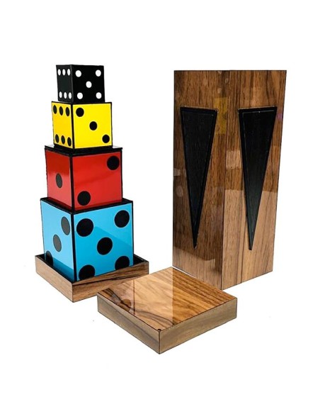 Dice Pyramid  by Tora Magic