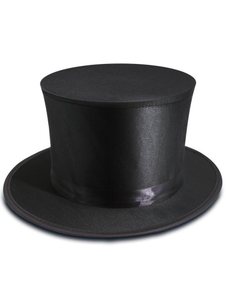 Folding Top Hat with Secret Pocket - Black