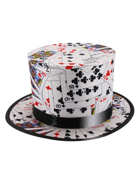 Folding Top Hat with Secret Pocket - Cards