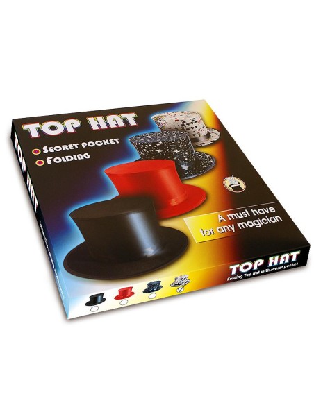 Folding Top Hat with Secret Pocket - Cards