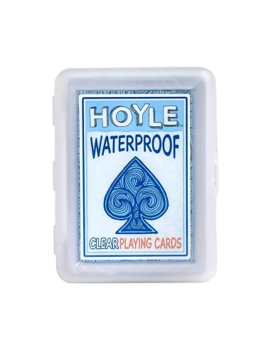 Hoyle Waterproof Clear Playing Cards