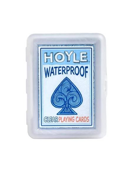Hoyle Waterproof Clear Playing Cards
